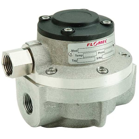 Flomec OM015A511-222 - Flowmeter,Oval Gear,990 psi,1/2 in.