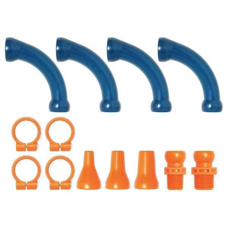 Loc-Line 50872 - Extended Elbow Kit,1/2 In
