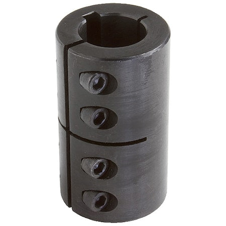 Climax Metal Products ISCC-062-062-KW - ISCC-062-062-KW One-Piece Industry Standard Clamping Coupling with Keyway