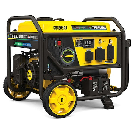 Champion Power Equipment 201223 - Portable Generator, Gasoline/Natural Gas/Propane, Electric, Recoil Start, 120 V AC