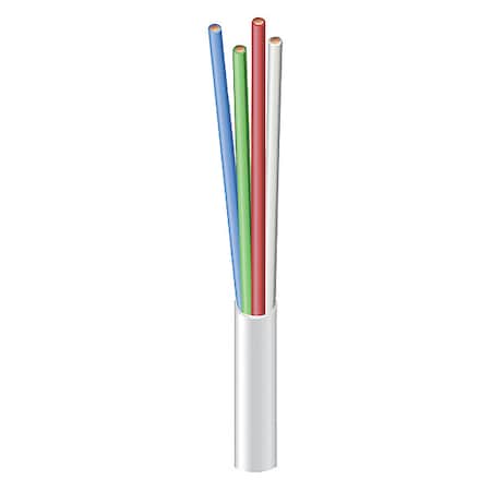 Southwire 553040401 - Thermostat Wire,18 AWG,White,250ft,150 V