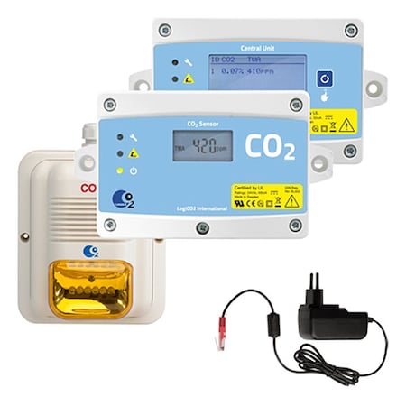 Logico2 2049 - Detector/Controller,CO2,Infrared,24 VDC