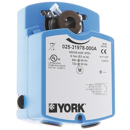 York S1-025-31978-000 - Actuator Bypass and Zone Damper