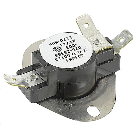 York S1-025-26366-003 - Switch,110 deg. to 170 deg. F,Auto Reset
