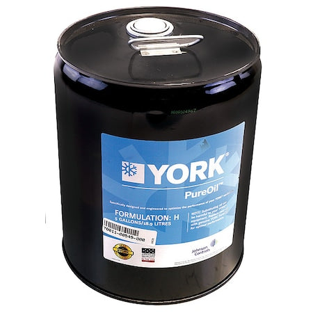 York 011-00549-000 - Mineral Oil,5 gal.,Type H