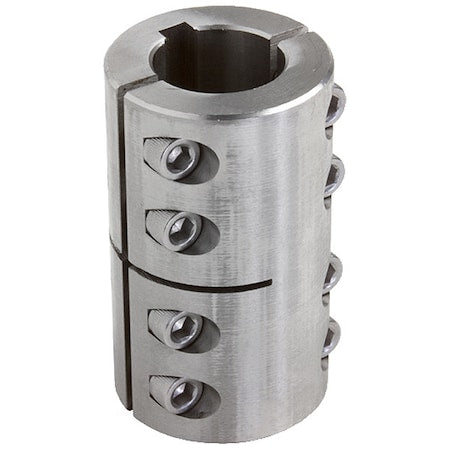 Climax Metal Products 2ISCC062-062SKW - 2 ISCC062-062 SKW Two-Piece Industry Standard Clamping Coupling with Keyway