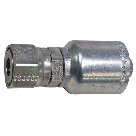 Parker 1JS43-4-4 - Fitting,Female ORS,Straight,1/4