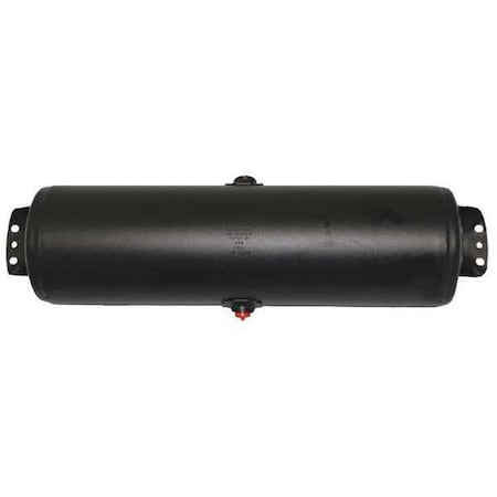 Velvac 035106 - Air Tank, 6.44 Gal, 125 PSI, Horizontal