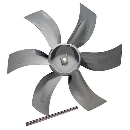 Dayton 50B889 - Replacement Propeller-Shaft Assembly