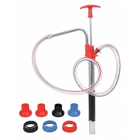 Westward 21EM38 - Oil Pump, Hand Operated, Up to 1.9 oz./stroke, 5 gal Container Size