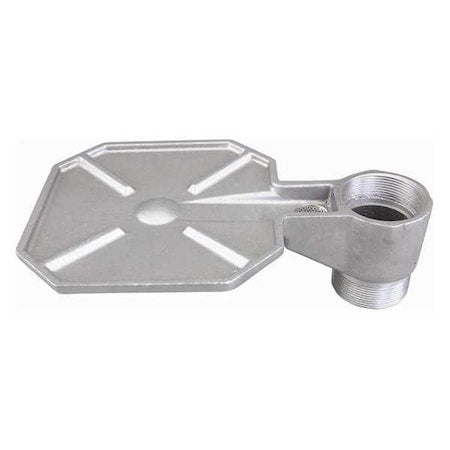 Westward 21EM39 - Drip Pan,Aluminum,11 1/4 In.