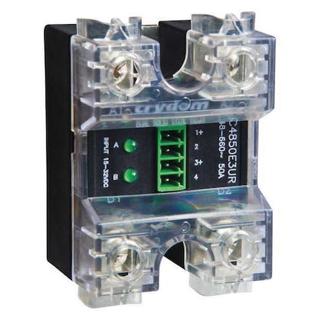 Crydom CC2425W3V - Dual Solid State Relay, 2 Phase, Screw Clamp, Panel, SCR