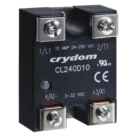 Crydom CL240D10R - Solid State Relay, 1 Phase, Screw Clamp, Panel, Triac