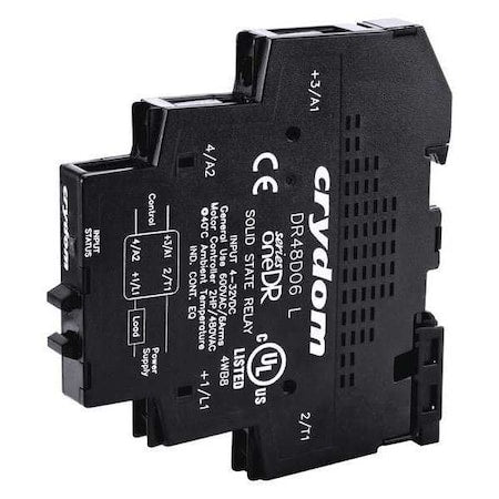 Crydom DR24D06R - Solid State Relay, 3 Phase, Screw Clamp, DIN Rail, SCR