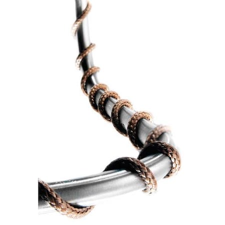Briskheat HWC1040 - Heating Cord, High Temp., 120 VAC, 266 W, 4 ft., Max. Temp. 1400 Degrees F