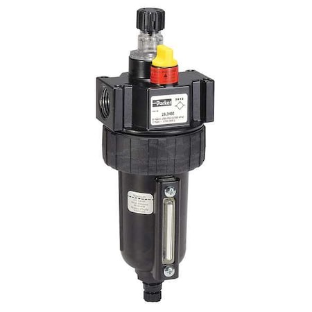 Parker 17L34BE - Air Line Lubricator,1/2 In,90 cfm,250 psi