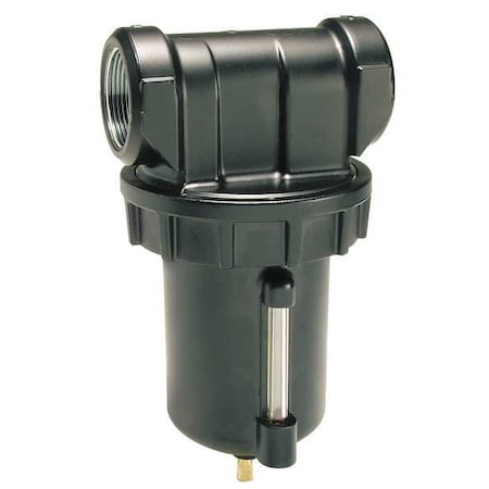 Parker F602-06WGR/M4 - Compressed Air Filter,175 psi,4.9 In. W