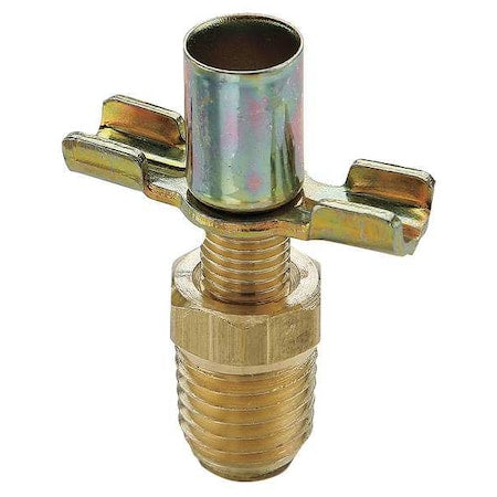 Parker DC606-4 - Brass Drain Cock Ball Valve Inline