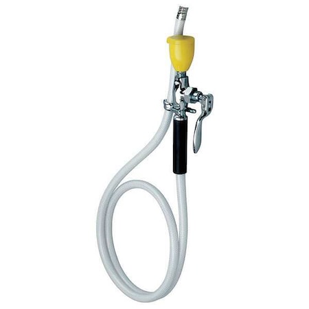 Speakman SE-920 - Wall-Mount Drench Hose, Single Head, Eyesaver Series, 6 ft Hose, Chrome