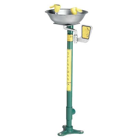 Speakman SE-584 - Pedestal Mounted Eyewash Station Stainless Steel