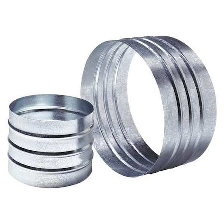 Americ AM-CG08 - Duct to Duct Connector,Galv Stl,8 in