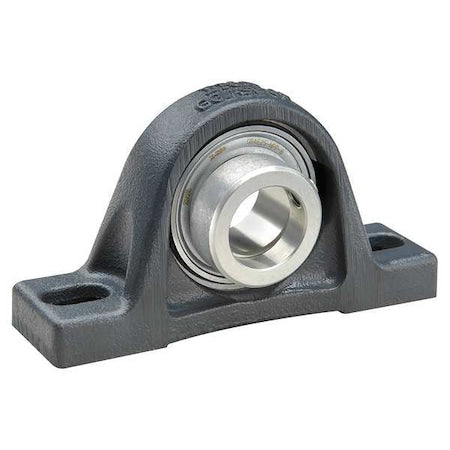 Ina RASE100-XL - Pillow Block Bearing, Cast Iron Housing Material, Eccentric Locking Collar, Ball, 100 mm Dia, Alloy Steel Insert Material