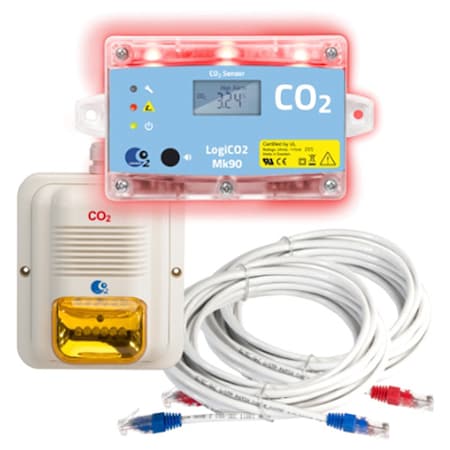 Logico2 2119 - Fixed Gas Detector,CO2,Infrared,24 VDC