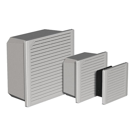 Nvent Hoffman TFP101 - Axial Fan,Gray,Square,11-13/16in H