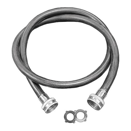 Jones Stephens J04004 - Washing Machine Hose,4ft,Straight Female
