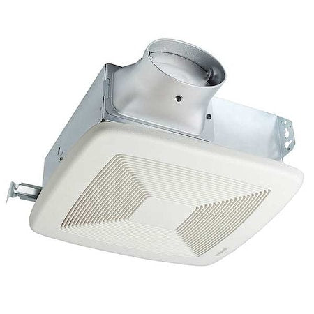 Broan-Nutone LP80 - Ceiling or Wall Bathroom Fan, 80 cfm cfm, 4 in or 3 in Duct Dia., Energy Star Certified