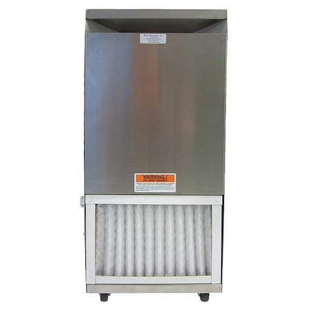 E. L. Foust Co 400SS - Air Purifier,Room,SS, Incl UV Bulb