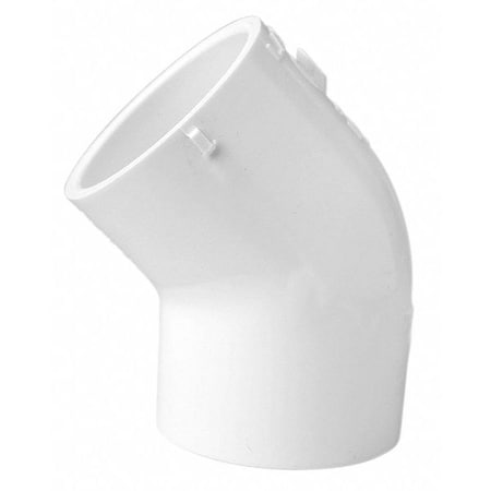 417012 - PVC Elbow, 45 Degrees, Socket x Socket, 1-1/4 in Pipe Size