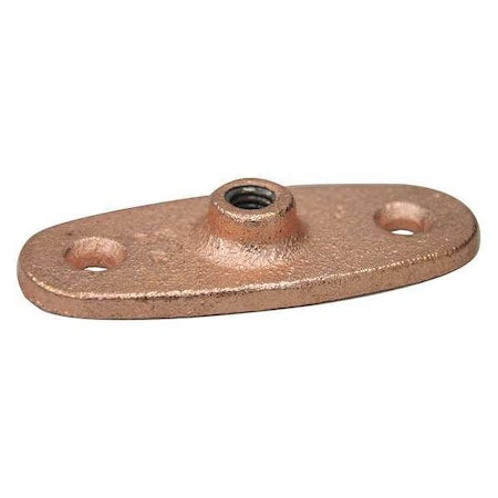 22FP85 - Threaded Rod Hanger Plate,3 5/16"L,1/2"H