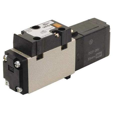 Smc ZH07BLA-07-07 - Solenoid Air Control Valve,1/8 In,24 VDC
