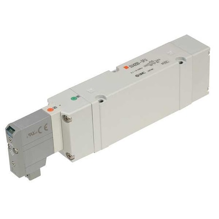 Smc SV4100-5FU - Solenoid Air Con Valve, Five-Way, 72 psi