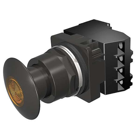 Siemens 52BP2J9AB - Push Button Operator, 30 mm, 1 NO/1 NC, Amber