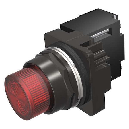 Siemens 52BL4G2 - Pilot Light, Transformer, Red, 120 VAC, 30mm