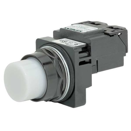 Siemens 52BL4HBXB - Pilot Light, LED, Transformer, White, 240 VAC