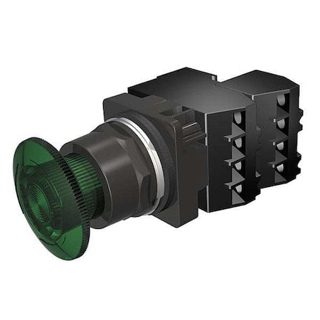 Siemens 52BR8GSG - Push Button Operator, 30 mm, 2 NC, Green