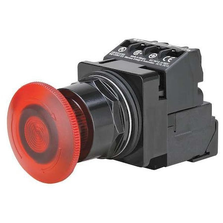 Siemens 52BR8HRA - Push Button Operator, 30 mm, 1 NO/1 NC, Red