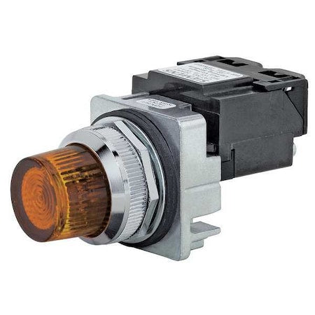 Siemens 52PL5H9 - Pilot Light, Transformer, Amber, 240 VAC