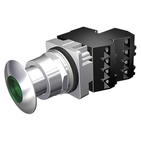 Siemens 52PP2J3G - Push Button Operator, 30 mm, 2 NC, Green