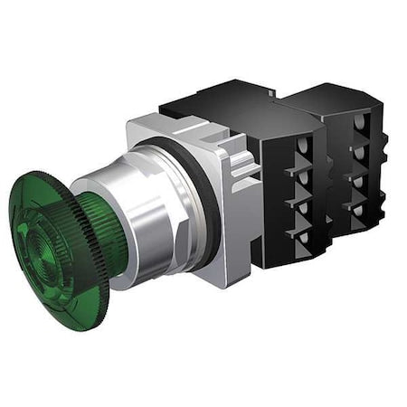 Siemens 52PR8JSG - Push Button Operator, 30 mm, 2 NC, Green