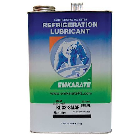 Nu-Calgon 4314-66 - Refrigeration Lubricant,POE,1 gal