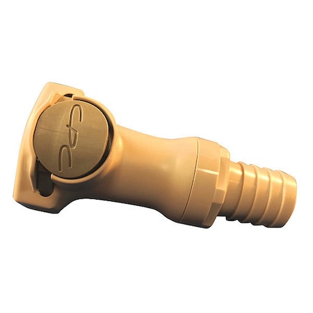 Colder HFCD171012 - Straight, Polypropylene, Barbed 5/8 in