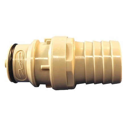 Colder HFCD22812 - Straight, Polypropylene, Barbed 1/2 in