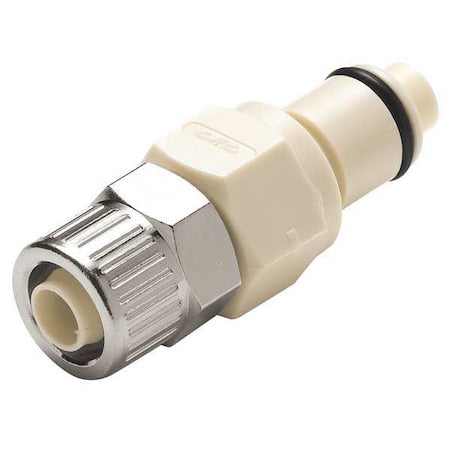 Colder PLCD2000612 - Straight, Polypropylene, Tube 1/4 in