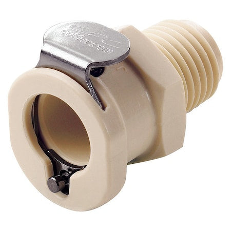 Colder PLCD1000412 - Straight, Polypropylene, MNPT 1/4 in