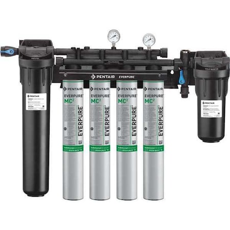 Pentair Everpure EV943710-75 - Water Filtration System,0.5micron,251/2in H