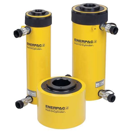 Enerpac RRH1003 - RRH1003, 100 ton Capacity, 3.00 in Stroke, Double-Acting, Hollow Plunger Hydraulic Cylinder